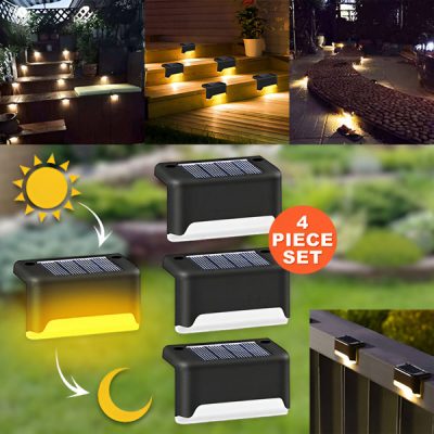 Négydarabos vízálló napelemes világítókészlet | EDGELIGHTS