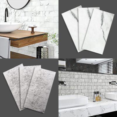 3D öntapadós fali matricák (10 db) | INSTATILE