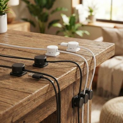 Mágneses öntapadós kábelrendező (12 darab) | CABLIP