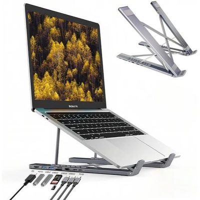 Állítható laptopállvány dokkoló | LAPDOCKX